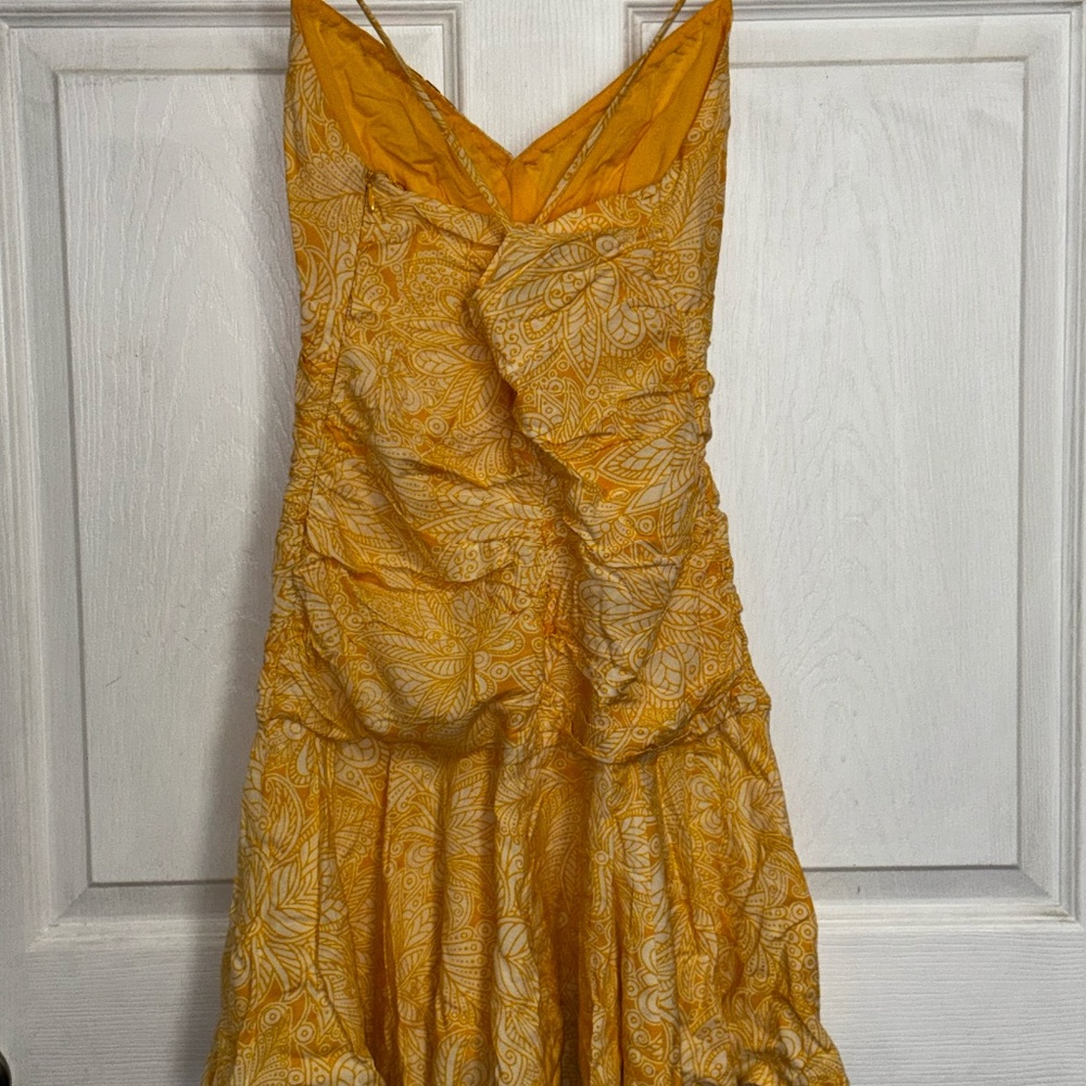Zara Drop Waist Strappy Minidress